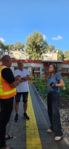 סיור עבודה גינות קריית חיים