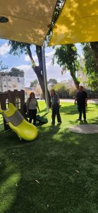 סיור עבודה גינות קריית חיים